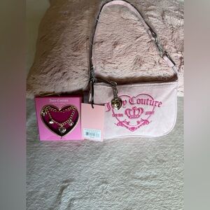 JUICY COUTURE GIRLIE ROYALTY MINI WRISTLET CHIFFON PINK FREE GIFT